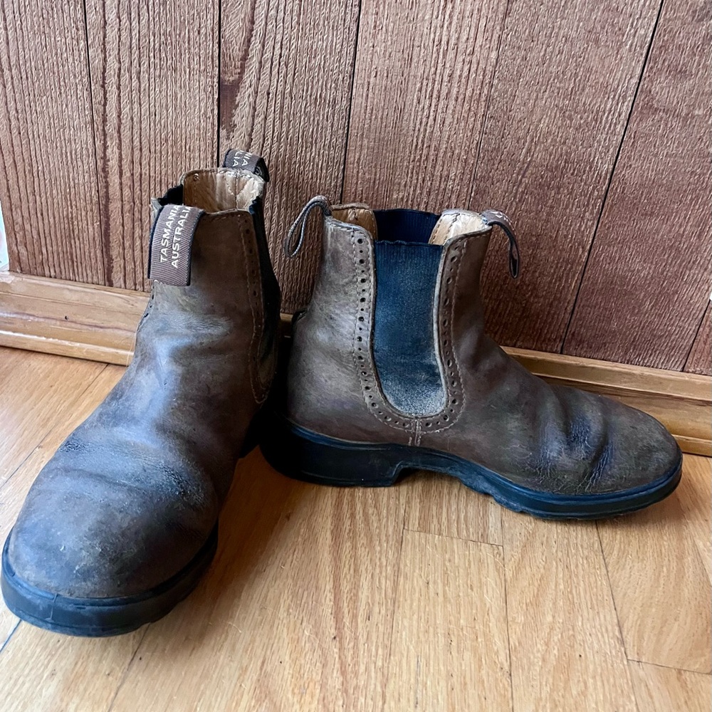 Blundstone Brown Leather Boots - Picture 3 of 6